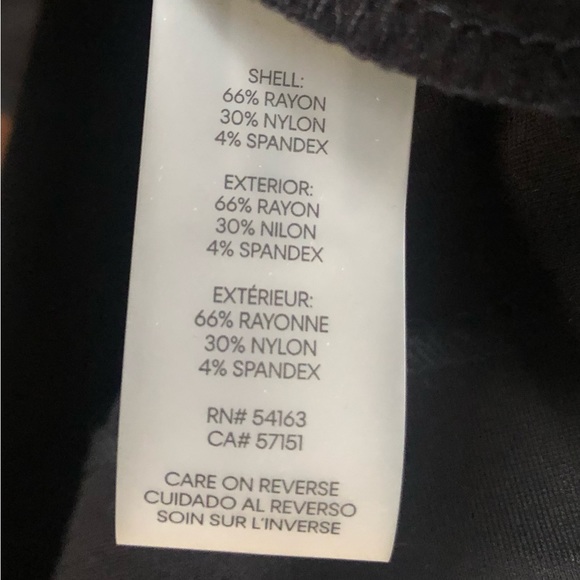 Calvin Klein Women's Black Ponte Formal Fitted Dress, Size 6 - Picture 6 of 12